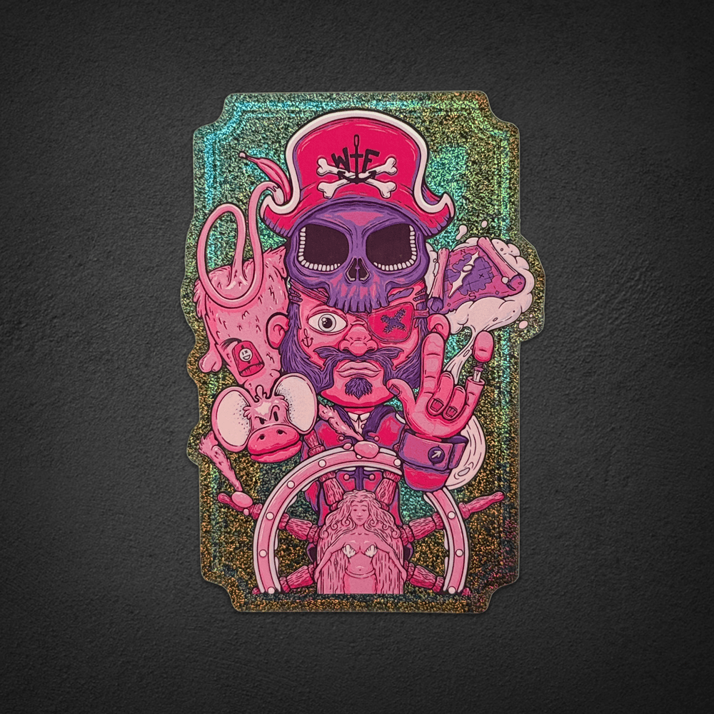 Sticker - WTF Crew Captain